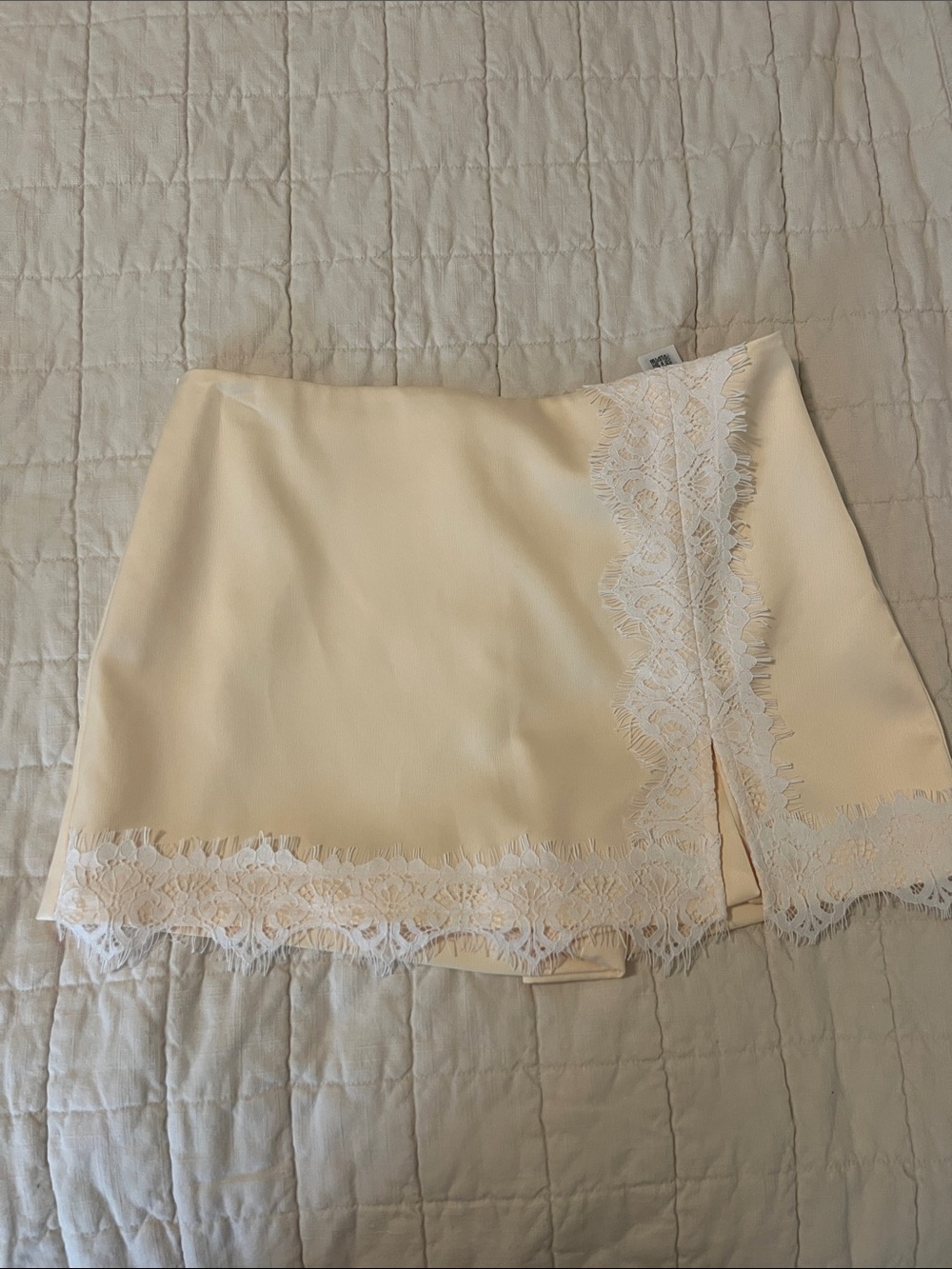 Zara Lace-Trim Skort
